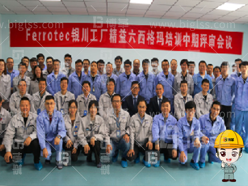 寧夏銀和半導(dǎo)體公司六西格瑪綠帶培訓項目案例